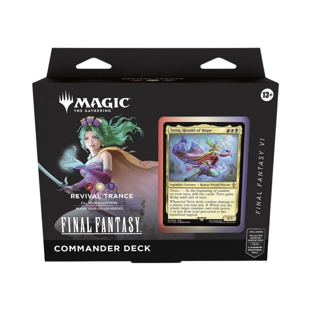 Magic : The Gathering TCG - Commander Deck - Final Fantasy VI Revival Trance