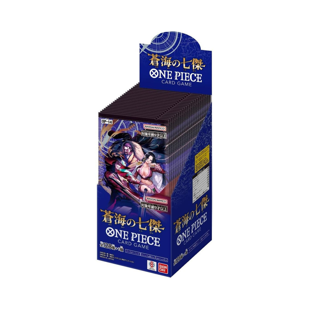 One Piece TCG OP-14 Japanese Booster Box – Sealed Anime Cards, Collector Booster, Trading Cards, Card Deck Expansion, One Piece Cards & Card Display Collectibles