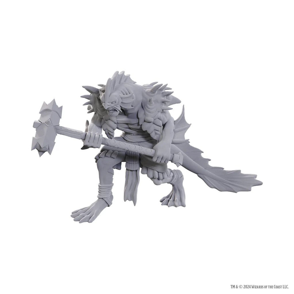 D&D Nolzur's Marvelous Unpainted Miniatures: Sahuagin Coral Smasher