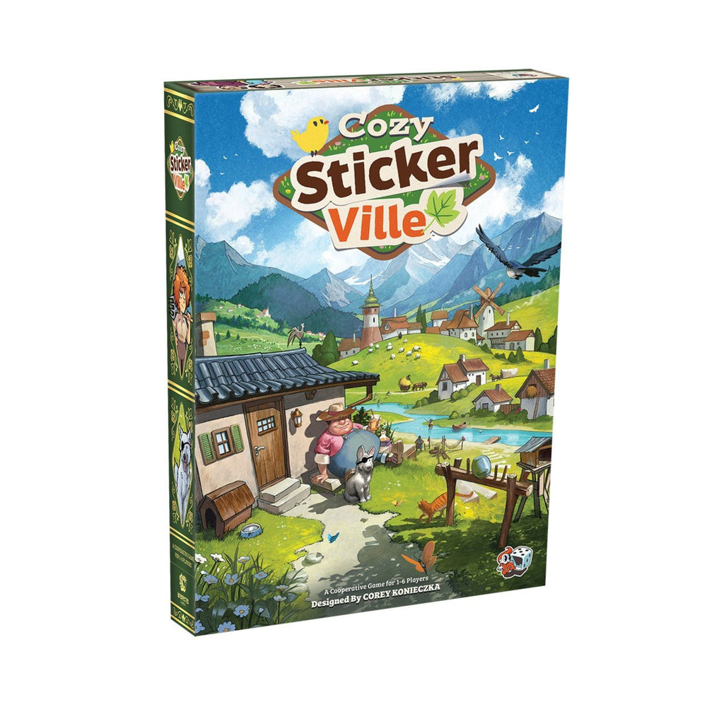 Cozy Stickerville Board Game