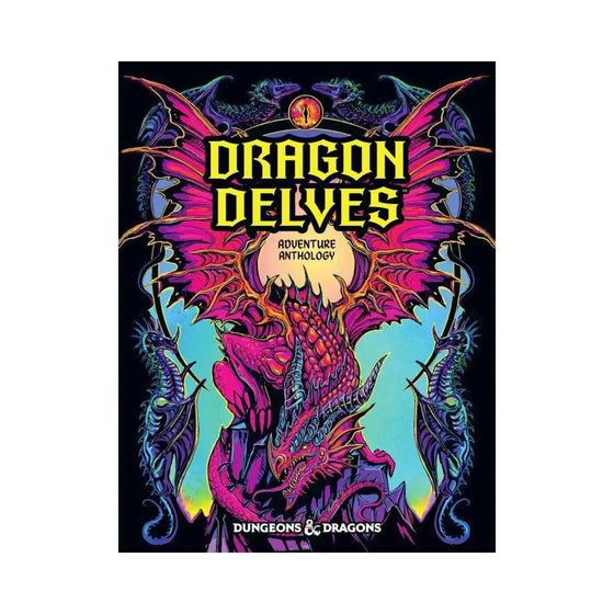 Dungeons & Dragons: Dragon Delves Alternate Hardcover Book | D&D Adventure Book for Dragon Masters & Collectors
