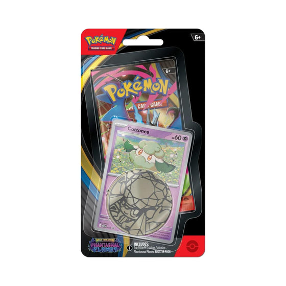Pokemon TCG Phantasmal Flames Single Pack Blister Cottonee Pokemon Trading Card Game