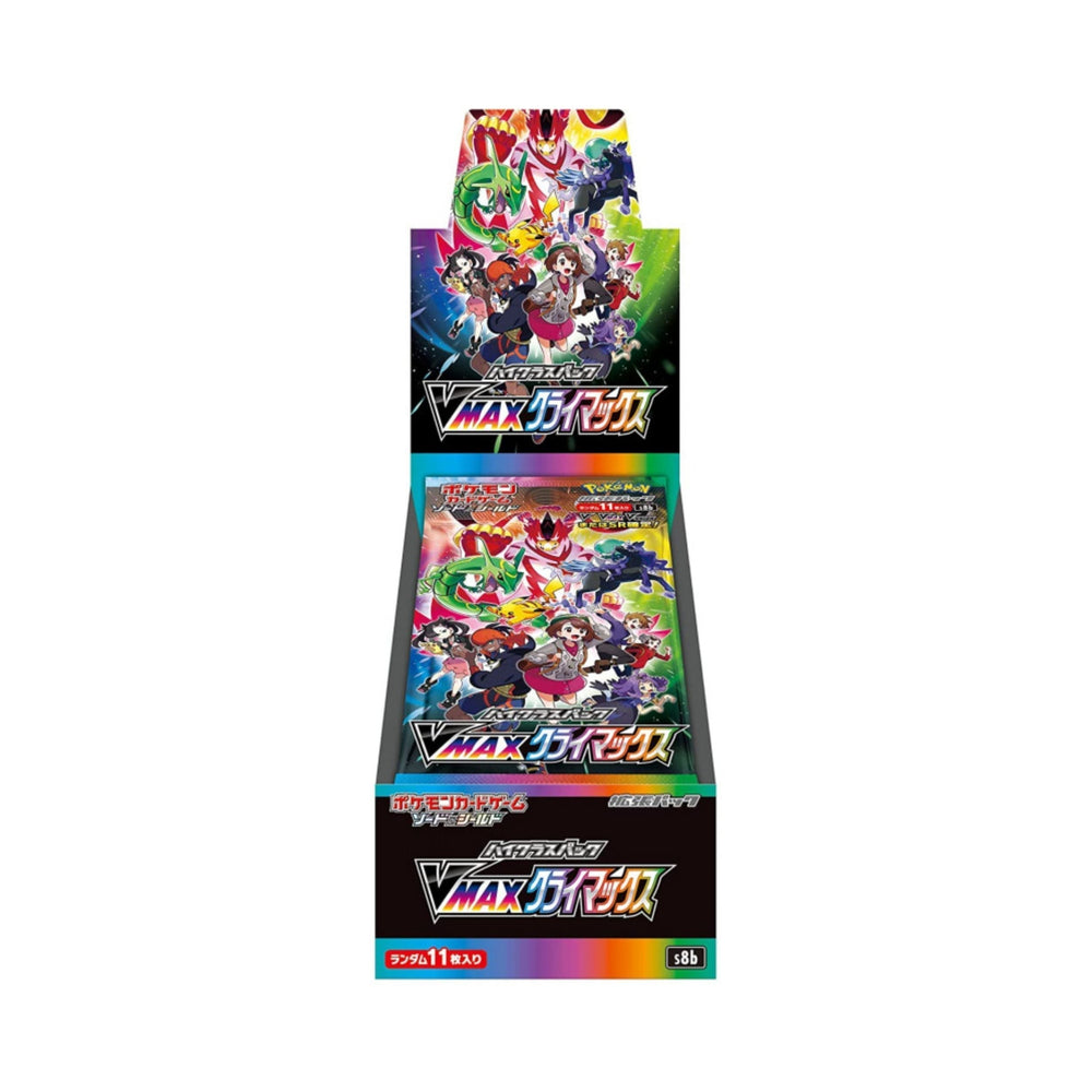 Pokemon TCG Japanese VMAX Climax Booster Box Trading Cards Collectible Card Game Expansion