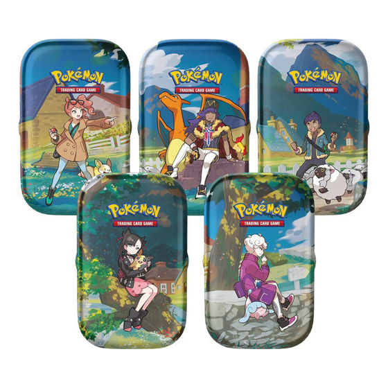 Pokemon TCG Crown Zenith Mini Tin 2 Booster Packs Factory Sealed English Cards - 1 Pack