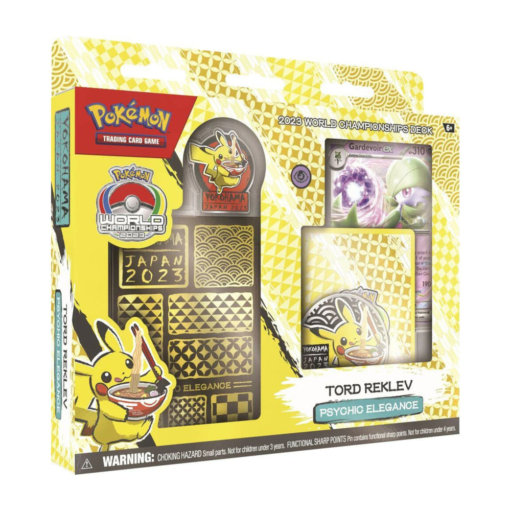 Pokemon TCG World Championship Deck 2023 Tord Reklev Psychic Elegance Card Game Set
