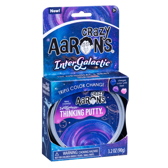 Crazy Aaron's Thinking Putty Intergalactic Space Inspired Sensory Putty Tin