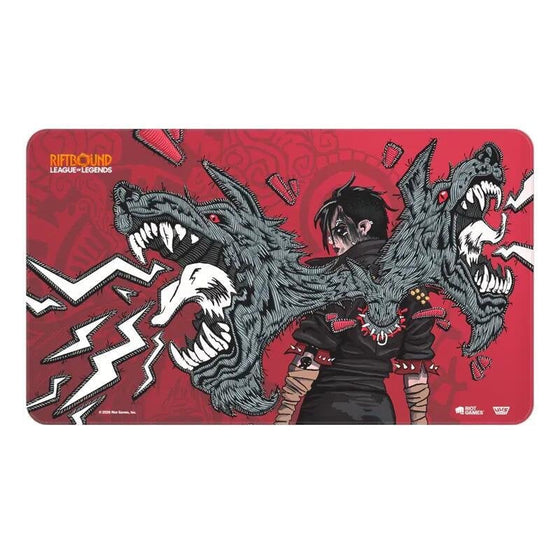 Riftbound League of Legends TCG Unleashed Vi Art Playmat Trading Card Game Mat (PRE-ORDER)